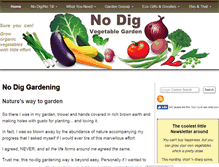 Tablet Screenshot of no-dig-vegetablegarden.com